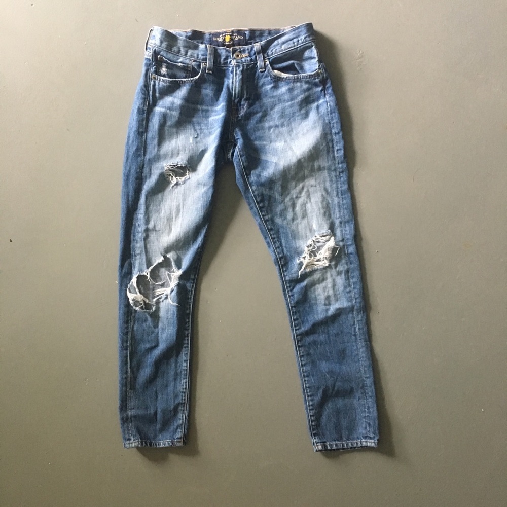 Lucky Brand Sienna Cigarette Jeans